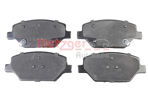 METZGER 1170880 Bremsbelagsatz, Scheibenbremse